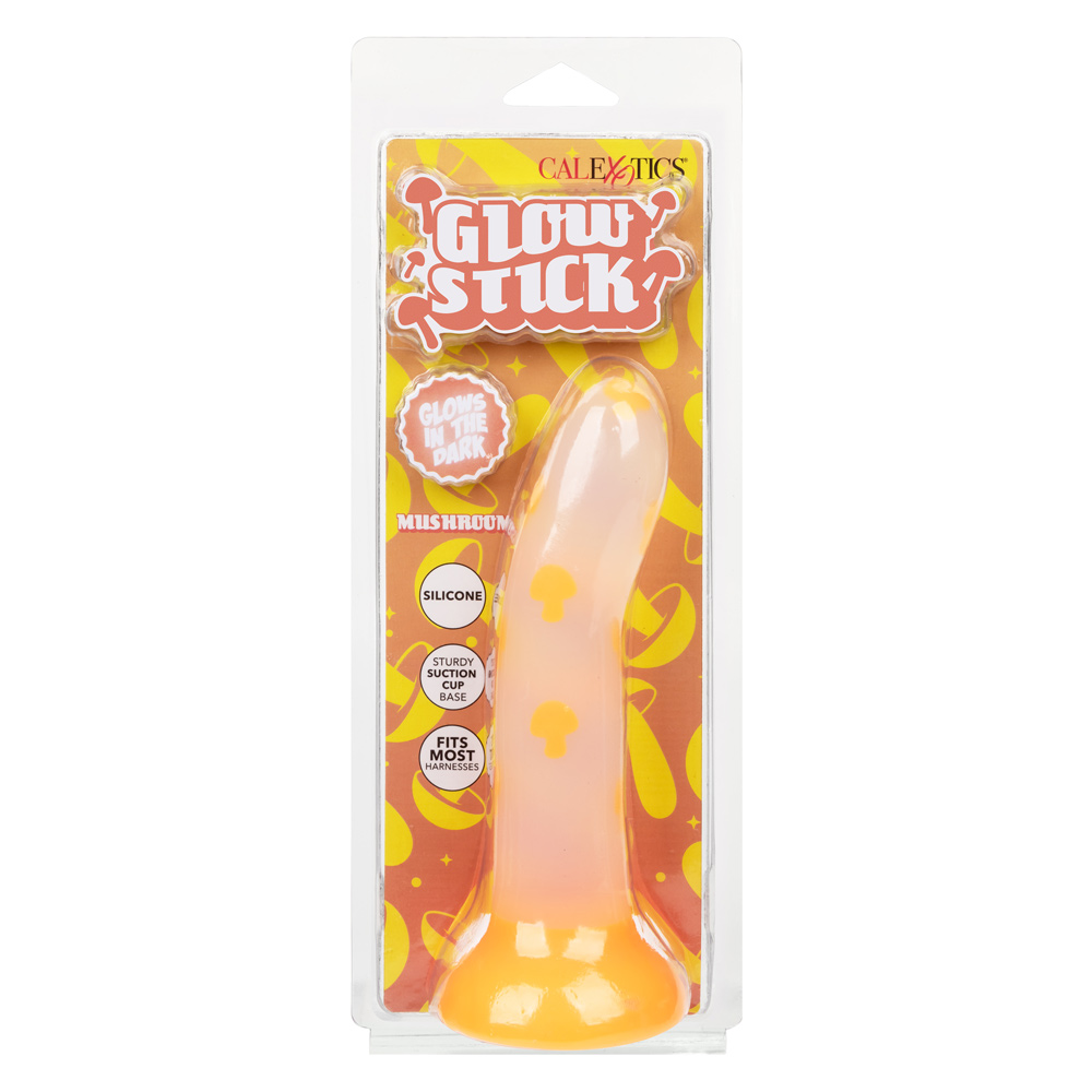 glow stick mushroom orange
