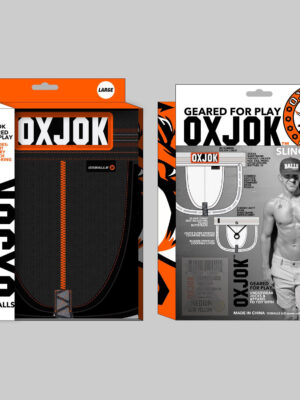 slingjock upthrust slider strap jock black iron small