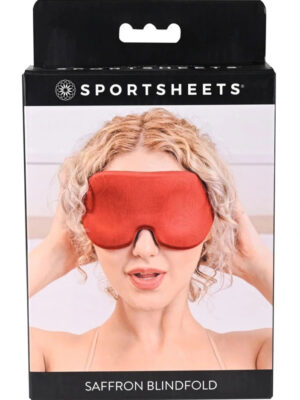 saffron blindfold red saffron blindfold red