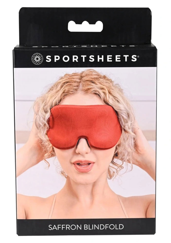 saffron blindfold red saffron blindfold red