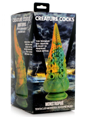 monstropus tentacled monster silicone dildo