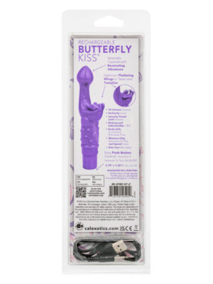 rechargeable butterfly kiss purple