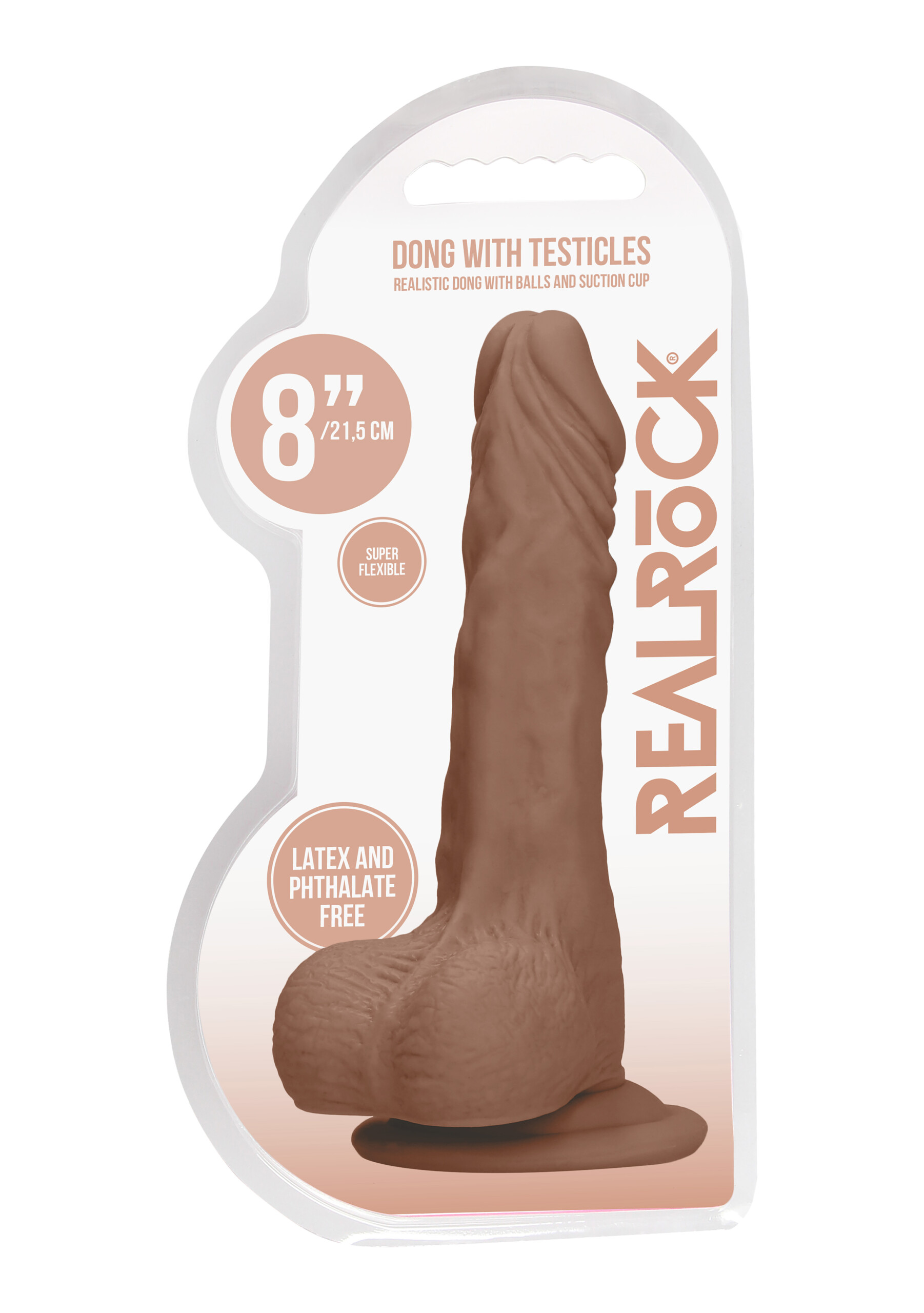 8 inch dong with testicles tan 8 inch dong with testicles tan