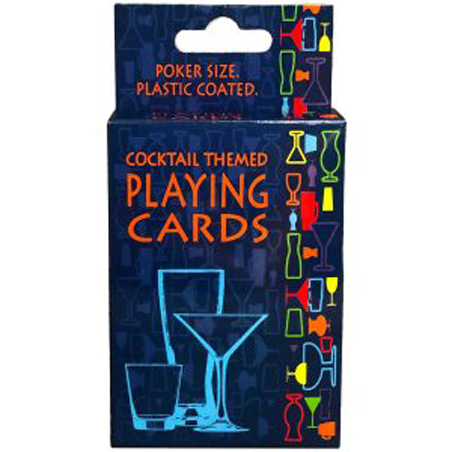 cocktail themed playing cards