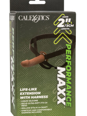 performance maxx life like extension with harness brown