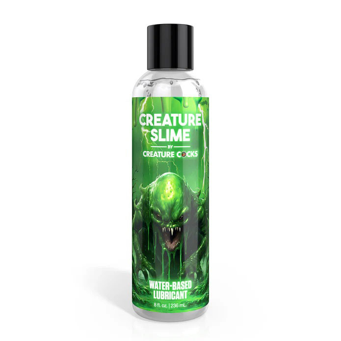 creature slime water based lubricant 8oz