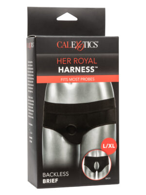 her royal harness backless brief l/xl