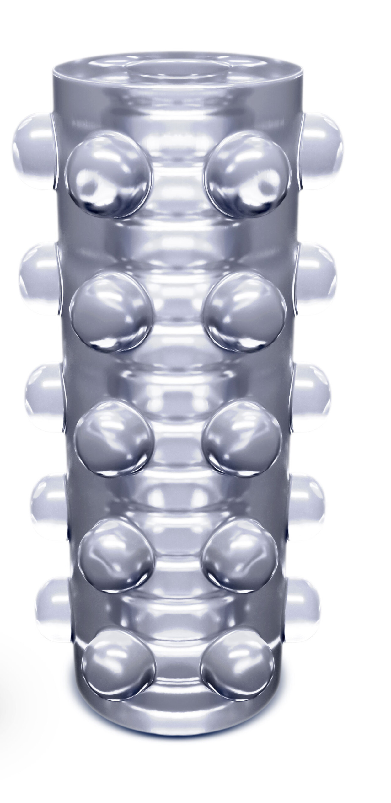 rize swich glow in the dark self lubricating stroker clear
