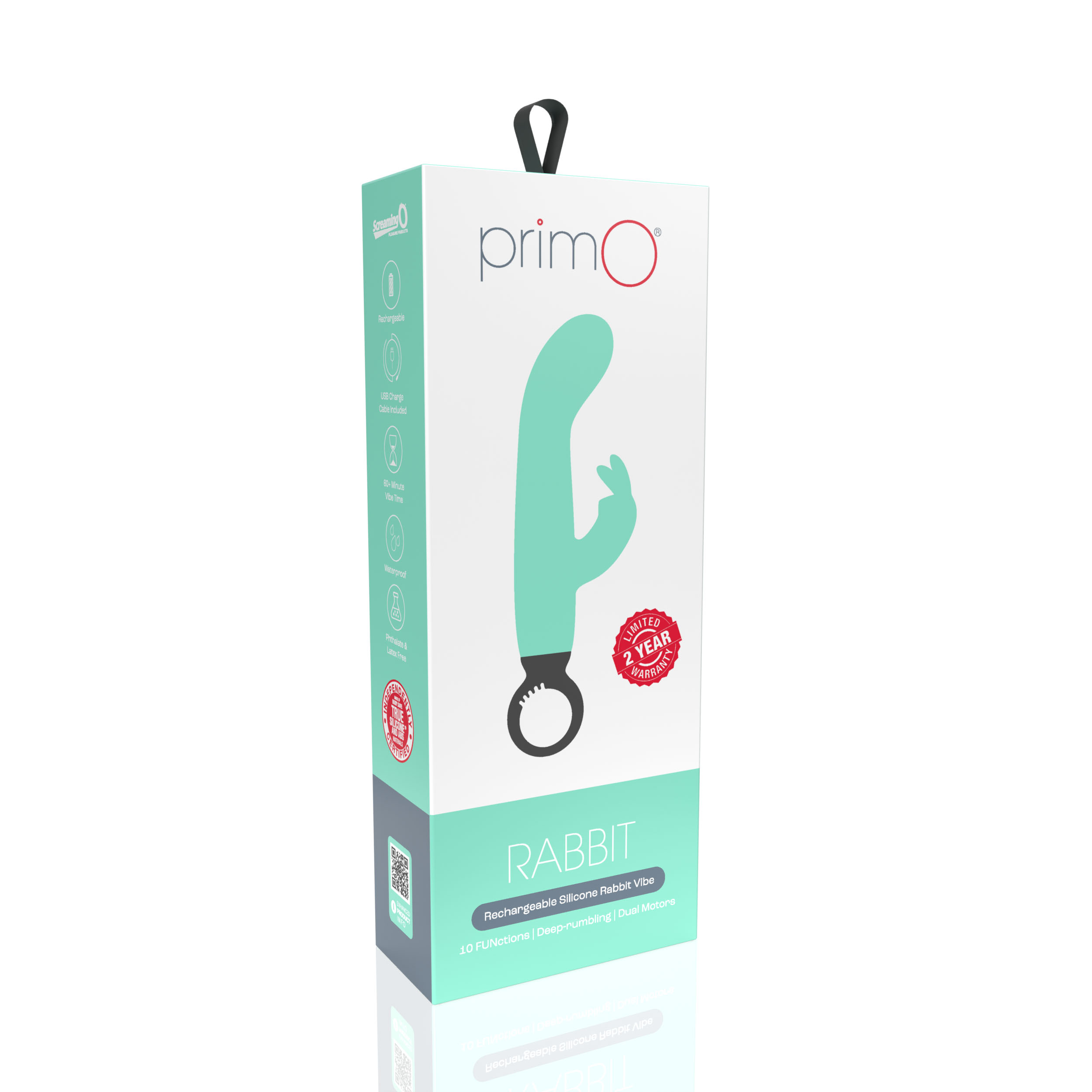 primo rabbit rechargeable vibrator kiwi