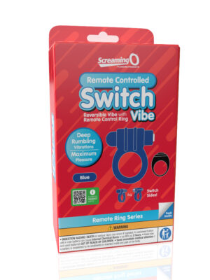 screaming o remote controlled switch vibrating ring blue screaming o remote controlled switch vibrating ring blue