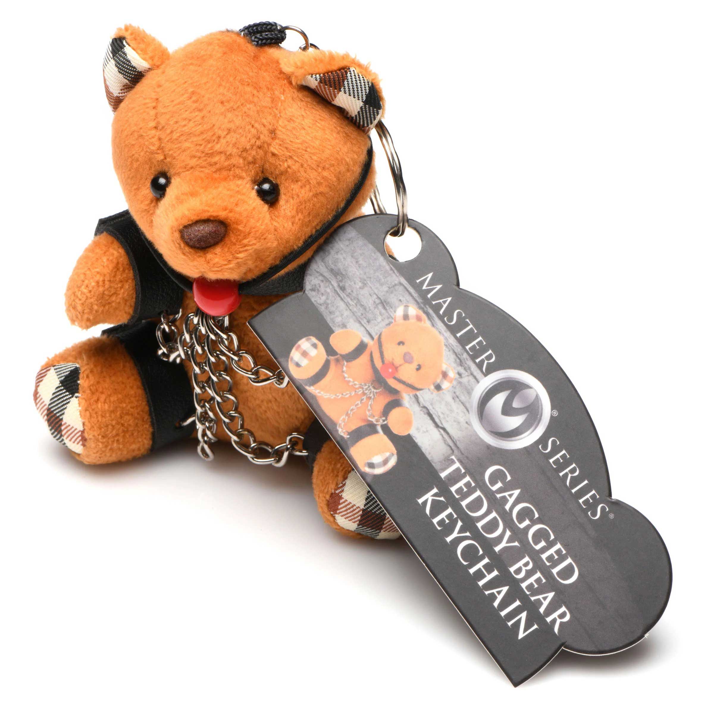 gagged teddy bear keychain gagged teddy bear keychain
