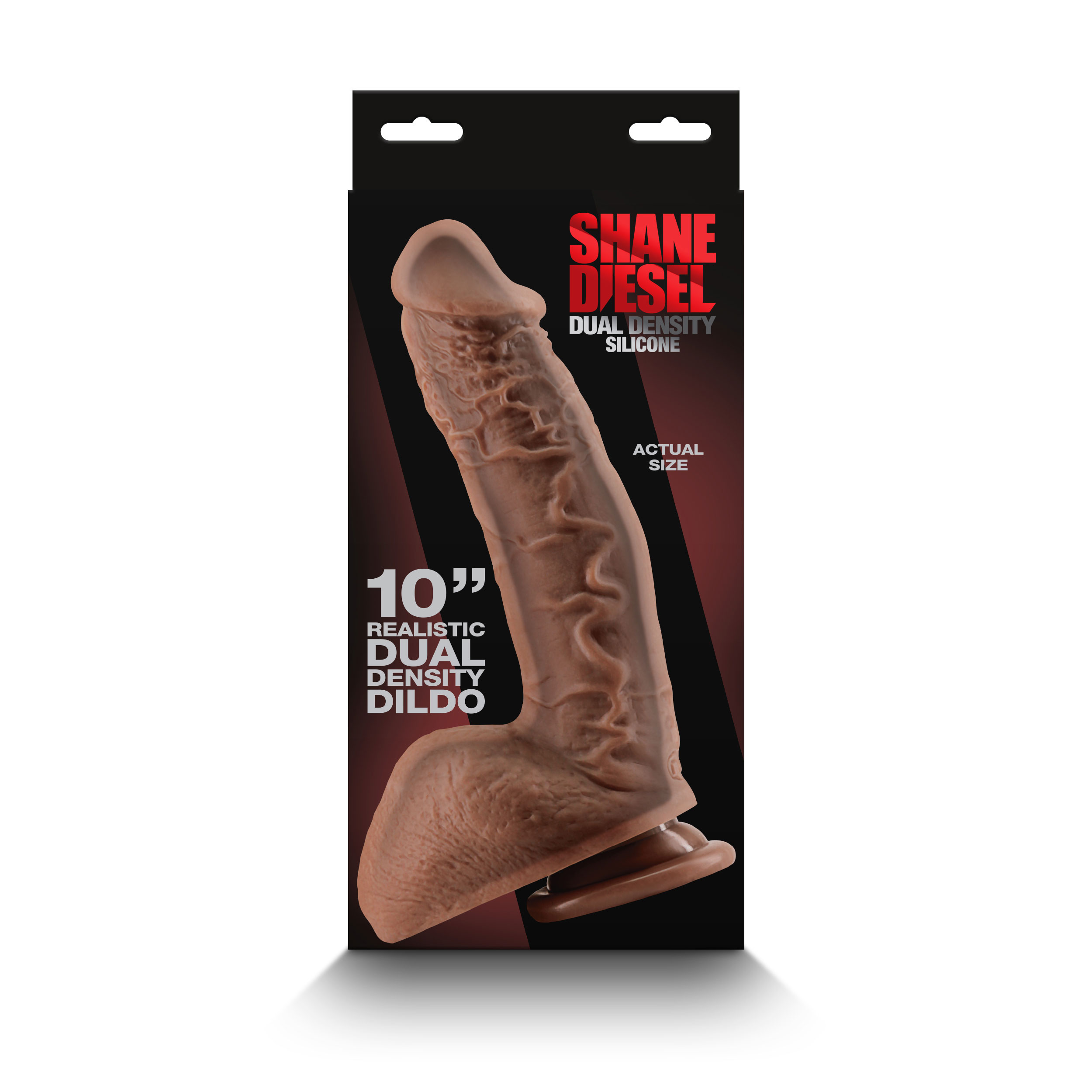shane diesel dual density dildo brown shane diesel dual density dildo brown