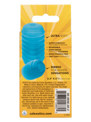 pop sock ribbed blue pop sock ribbed blue