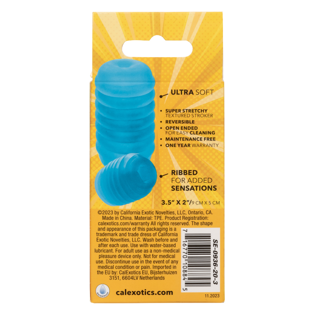 pop sock ribbed blue pop sock ribbed blue
