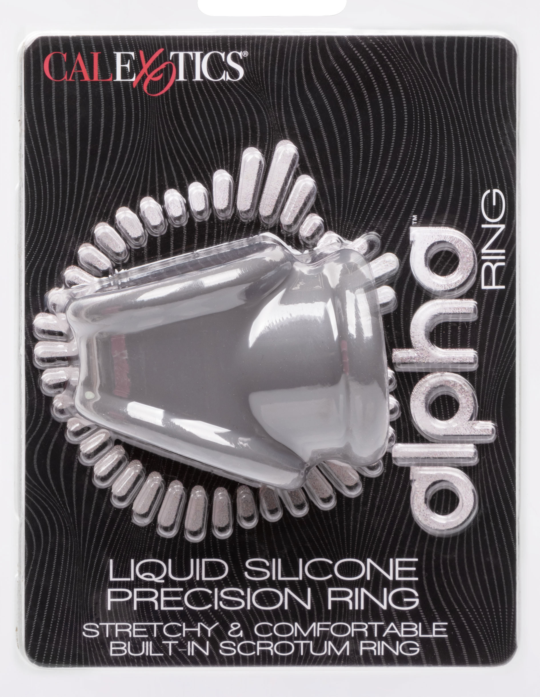 alpha liquid silicone precision ring gray