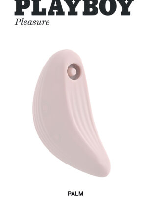 playboy pleasure palm vibrator light pink