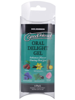 goodhead oral delight gel 6 pack 0.24 oz