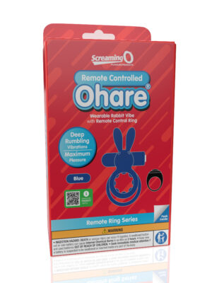 screaming o remote controlled ohare vibrating ring blue screaming o remote controlled ohare vibrating ring blue