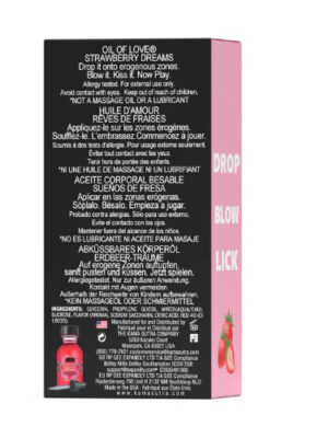 oil of love strawberry dreams 0.75 fl. oz. / 22 ml