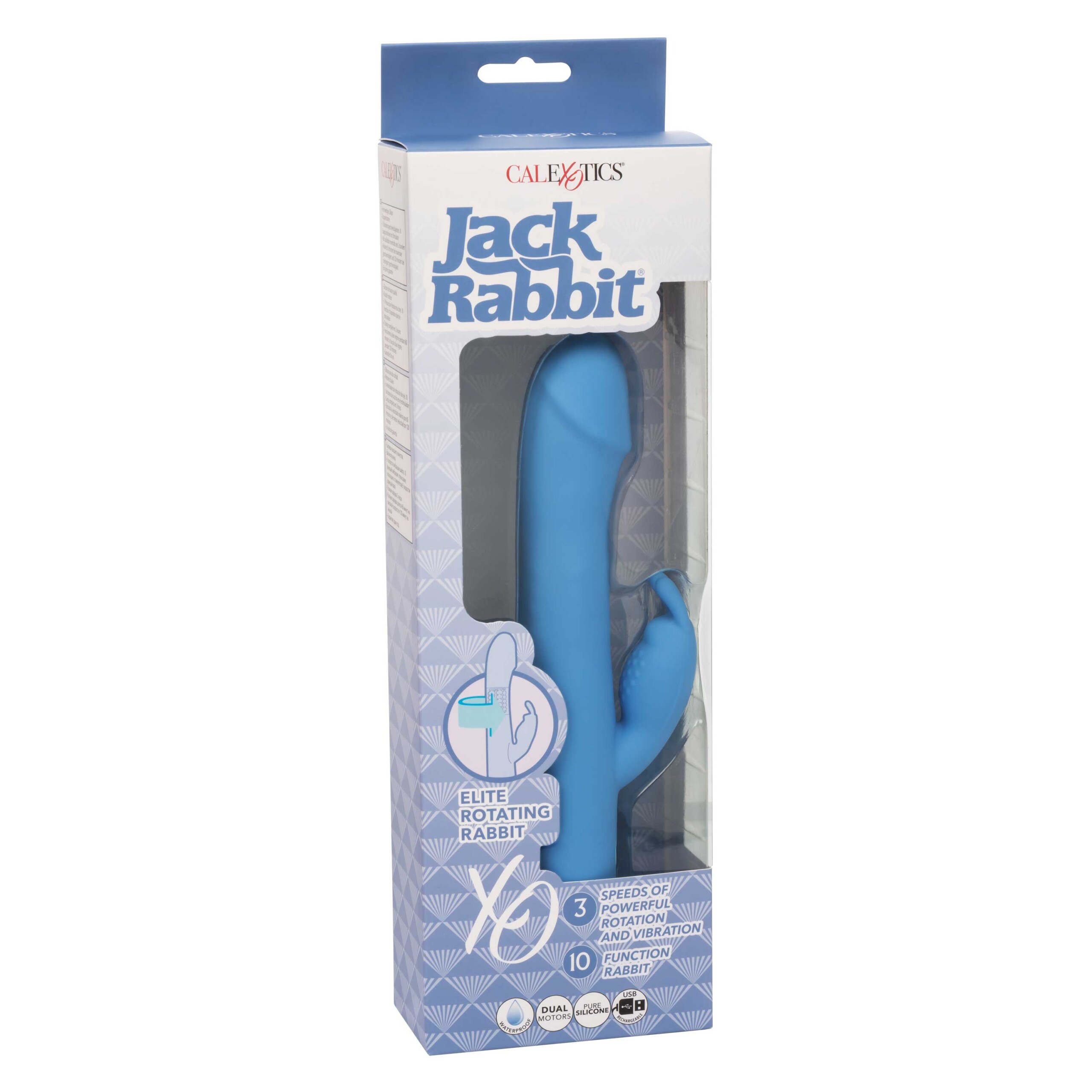 jack rabbit elite rotating rabbit blue