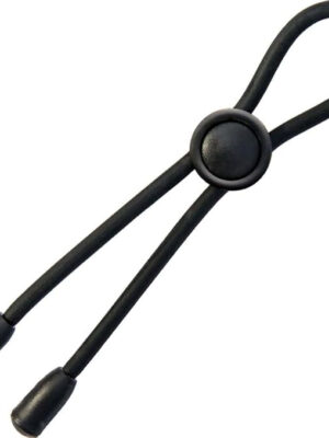 mack tuff adjustable silicone cock tie black