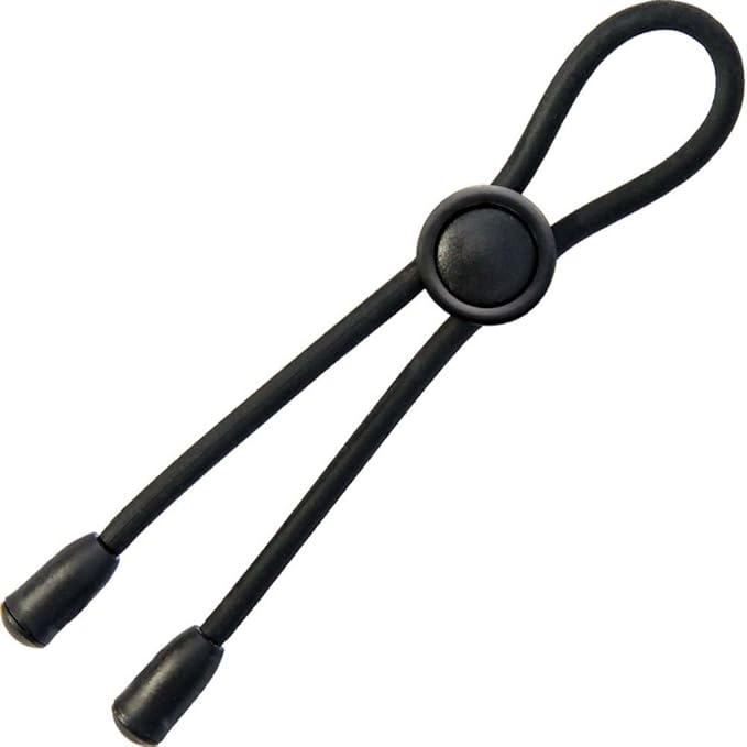 mack tuff adjustable silicone cock tie black