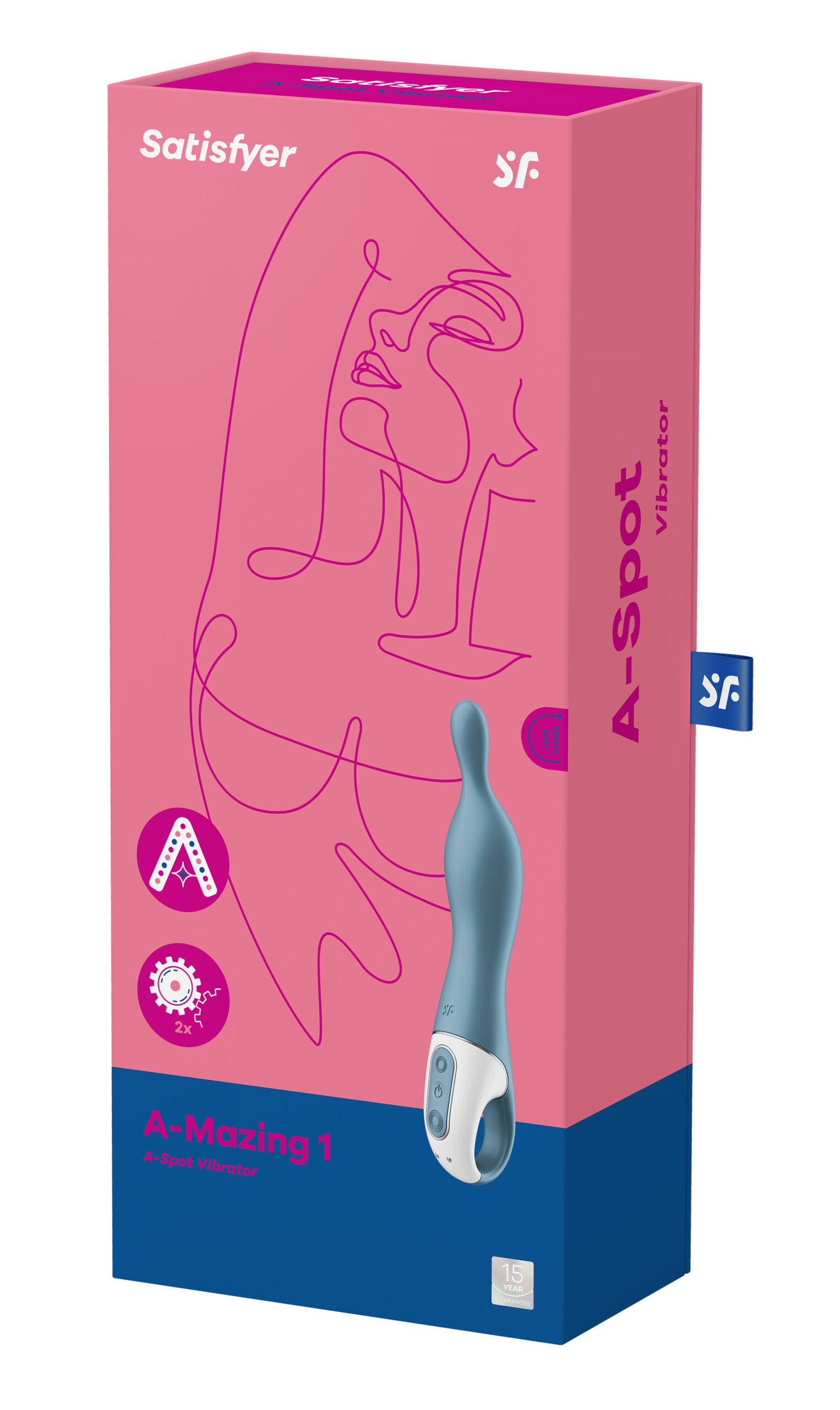 a mazing 1 a spot vibrator blue a mazing 1 a spot vibrator blue