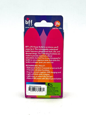 jfc rechargeable power bullet pink