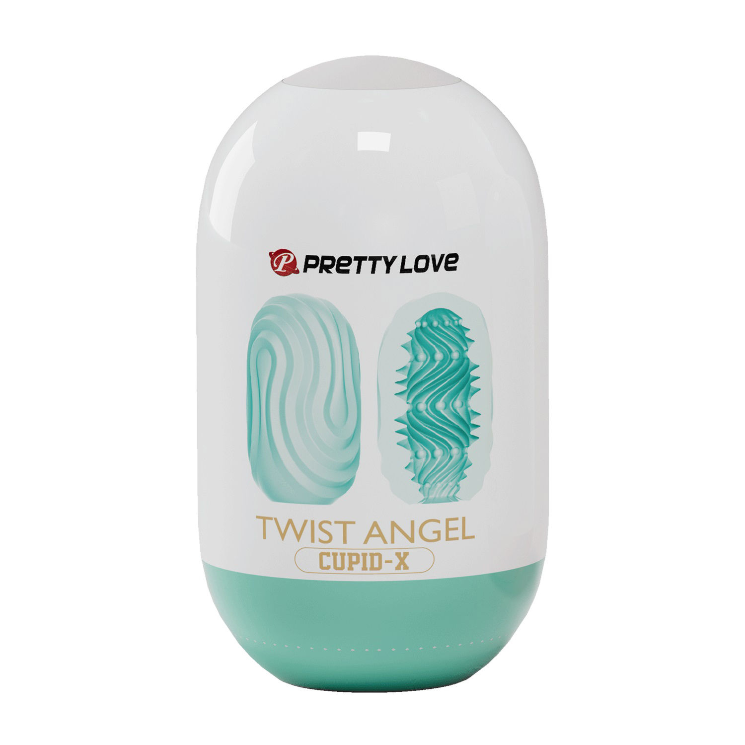 pretty love twist angel cupid x teal