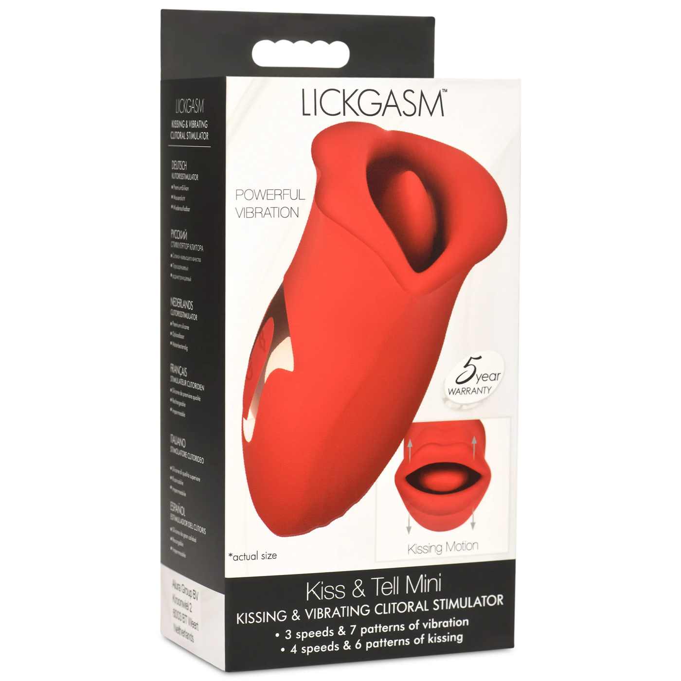 lickgasm kiss and tell mini kissing and vibrating clitoral stimulator red lickgasm kiss and tell mini kissing and vibrating clitoral stimulator red