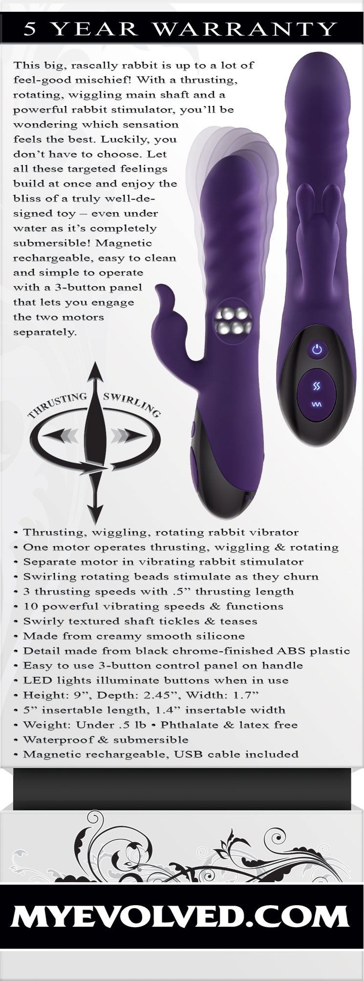 rascally rabbit purple