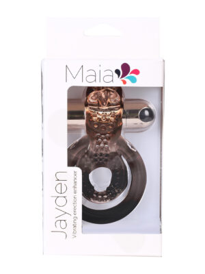 jayden vibrating erection enhancer ring rose gold