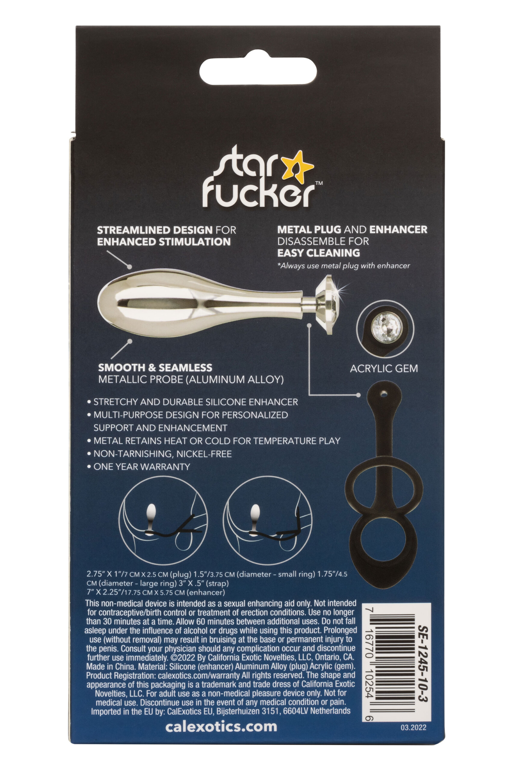 star fucker teardrop plug