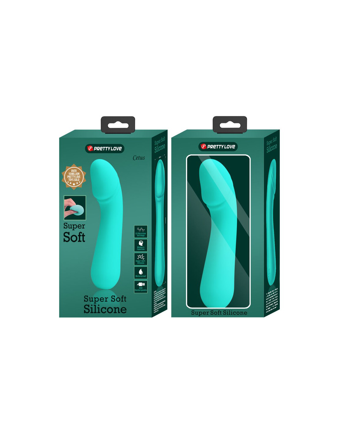 cetus rechargeable vibrator turquoise cetus rechargeable vibrator turquoise
