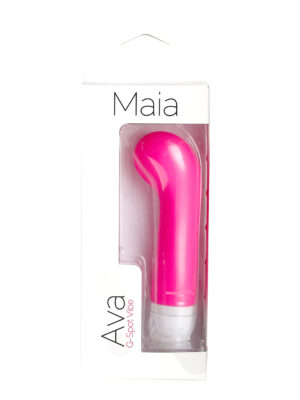 ava silicone mini g spot vibe pink