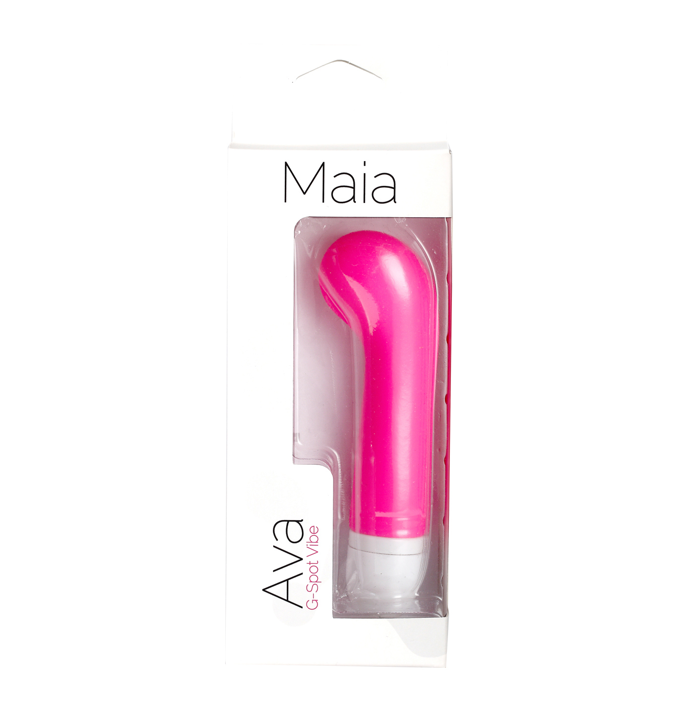 ava silicone mini g spot vibe pink