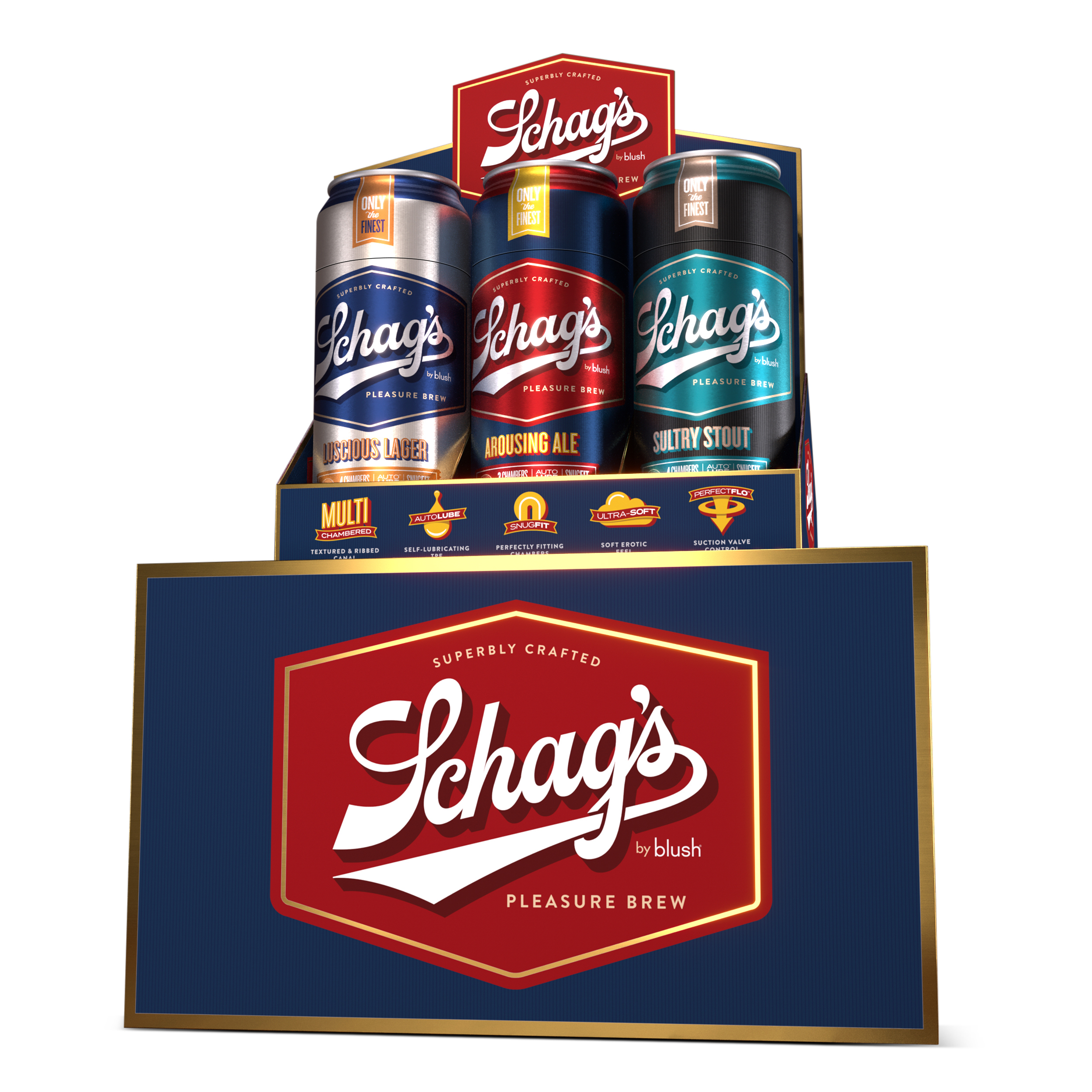 schag's 12 pack merchandising kit