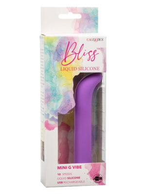bliss liquid silicone mini g vibe purple bliss liquid silicone mini g vibe purple