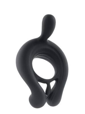 playboy pleasure triple play cock ring black