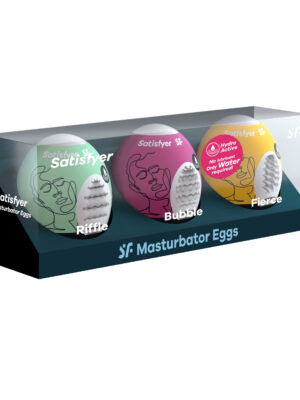 3 pc set masturbator egg riffle bubble fierce