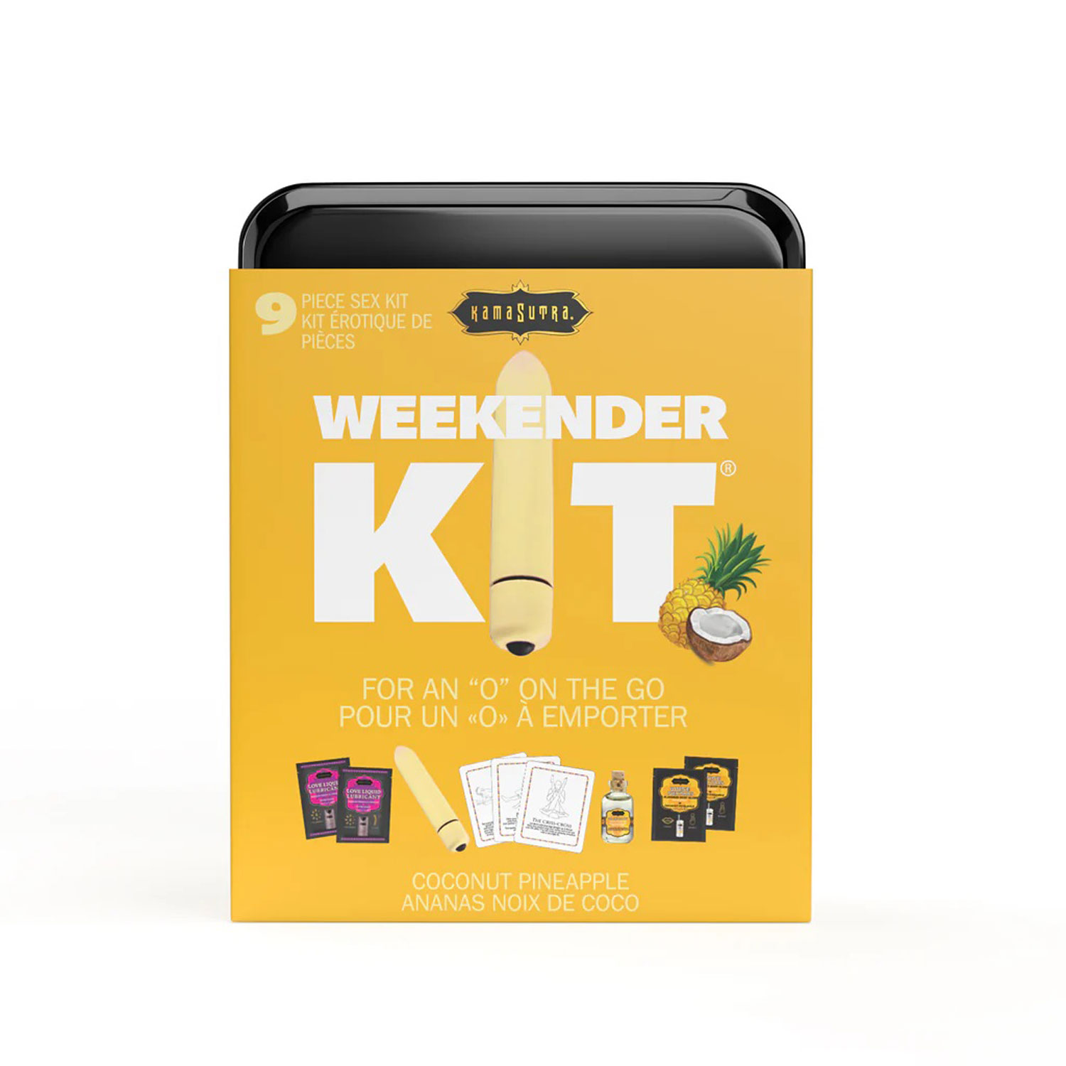 weekender kit vibe coconut pineapple