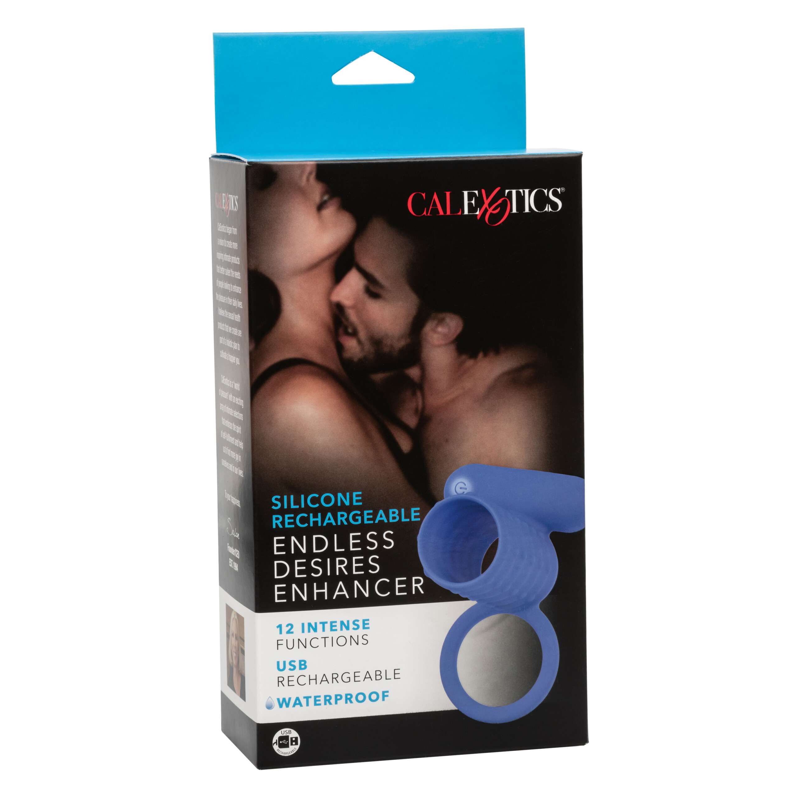 silicone rechargeable endless desires enhancer blue silicone rechargeable endless desires enhancer blue