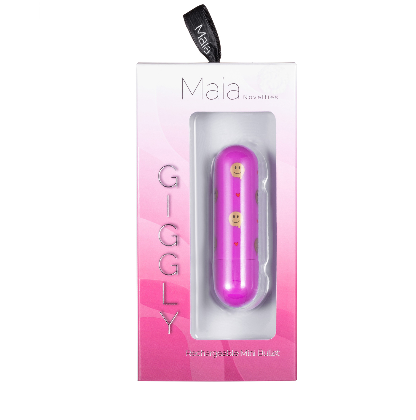 giggly super charged mini bullet pink
