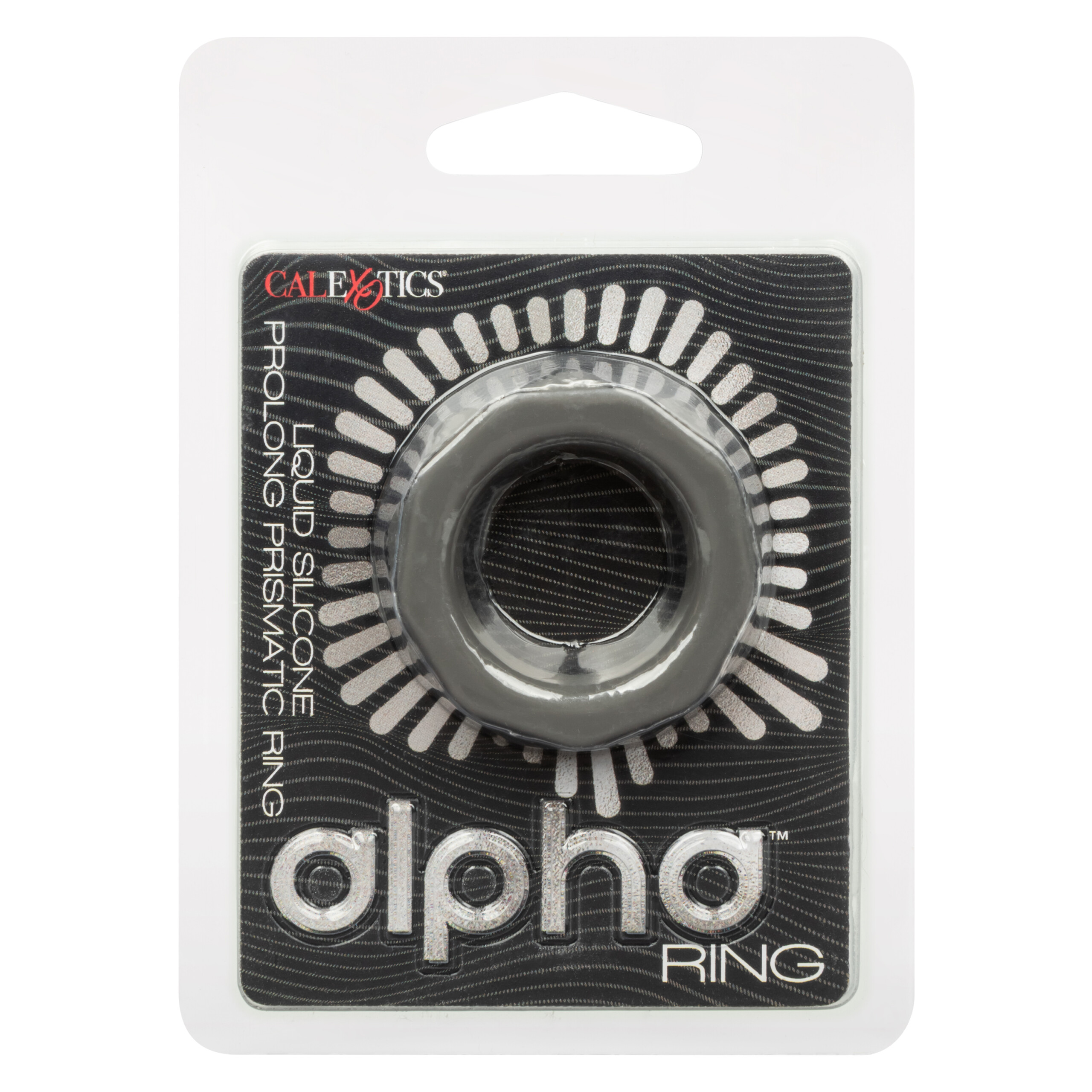 alpha liquid silicone prolong prismatic ring gray