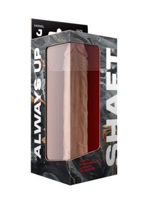 shaft model j 9.5 inch liquid silicone dong pine