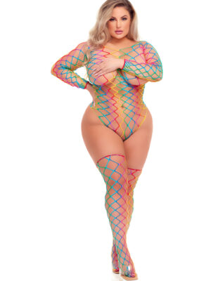 taste the rainbow teddy and thigh hi set rainbow taste the rainbow teddy and thigh hi set rainbow