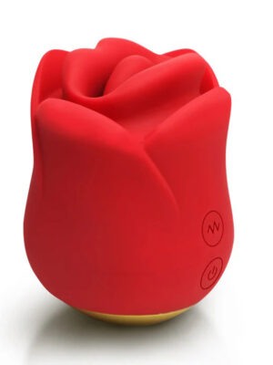 sweet kiss kissing & vibrating clitoral stimulator red