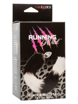 running wild tail black/white