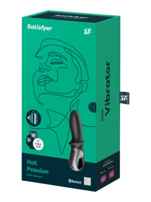 hot passion anal vibrator black