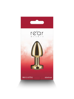 rear assets petite gold/red